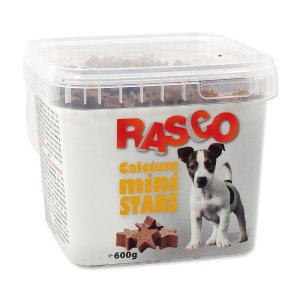 Pochúťka RASCO mini hviezdičky kalciové 0,7 cm 500 g