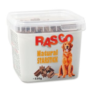 Pochúťka RASCO starstick natural 2,5 cm 500 g