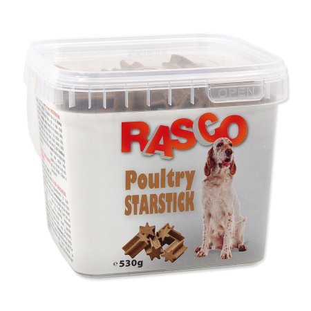 Pochúťka RASCO starstick hydinová 530g