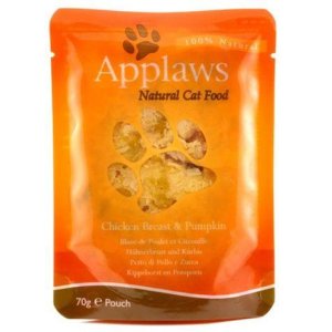 Applaws vrecko Cat 70g kuracie prsia a tekvica