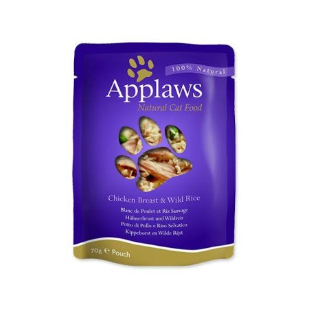 Applaws vrecko Cat 70g kuracie prsia a divoká ryža