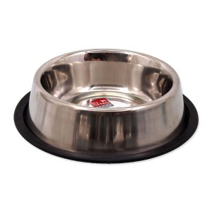 Miska DOG FANTASY nerezová s gumou 23 cm