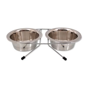 Stojanček DOG FANTASY nerezová súprava 2 x 380 ml (0,76l)