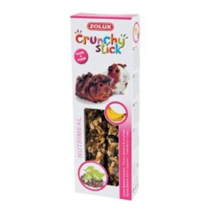Pochúťka CRUNCHY STICK banán/pohánka pre morča Zolux