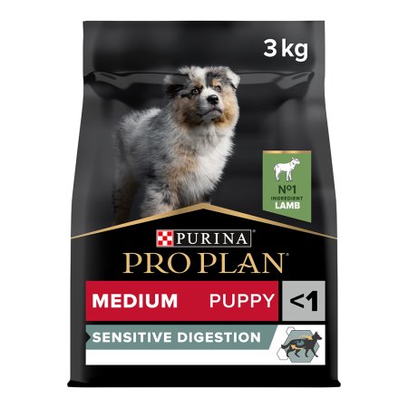 Pro Plan Medium Puppy jahňacie 3 kg