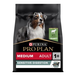 PRE PLAN Medium Adult Sensitive Digestion granule pre psov jahňacie 3 kg