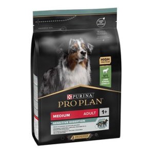 PRE PLAN Medium Adult Sensitive Digestion granule pre psov jahňacie 3 kg