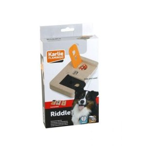 Interaktívna drevená hračka RIDDLE 22x12cm