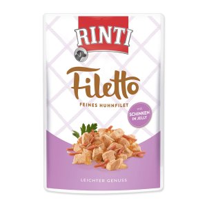 Kapsička RINTI Filetto kura + šunka v želé 100 g