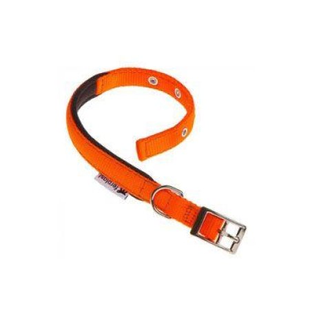 Obojok nylon DAYTONA C 45cmx25mm oranžový FP 1ks