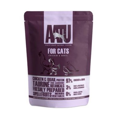 AATU Cat Chicken n Quail vrecko 85g