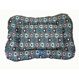 PROFIZOO Odolná Podložka Corado 115 modrá srdiečka (Spylon)