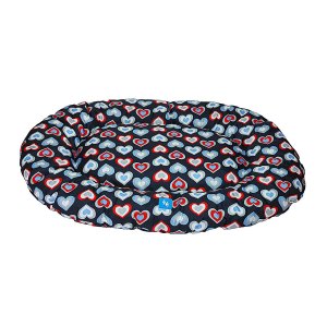 PROFIZOO Odolný Vankúš štandard č.6 70cm vzor červená srdiečka (Spylon)