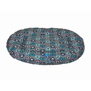 PROFIZOO Odolný Vankúš štandard č.0 40cm vzor modrá srdiečka (Spylon)