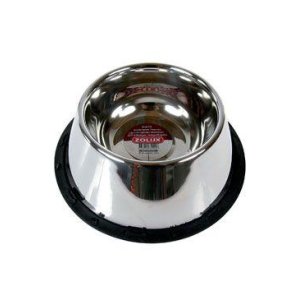 Miska nerez protisklz koker STEEL 0,95l Zolux