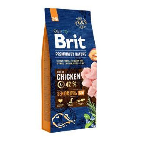 Brit Premium by Nature Senior S+M 15 kg