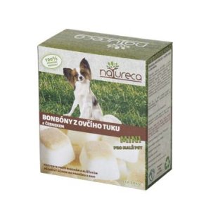 NATURECA Cukríky z ovčieho tuku s cesnakom Mini 250g