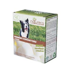 NATURECA Cukríky z ovčieho tuku s lososom Maxi 250g
