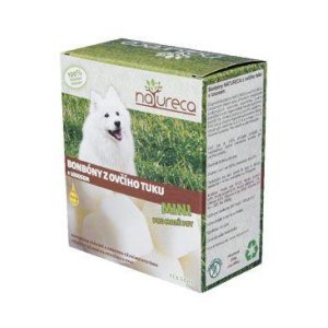 NATURECA Cukríky z ovčieho tuku s lososom Mini 250g