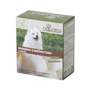 NATURECA Cukríky z ovčieho tuku s lososom Mini 250g