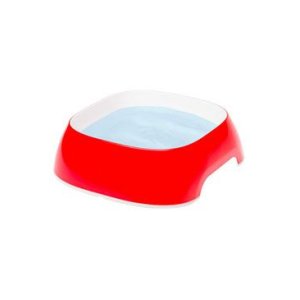Miska plast GLAM SMALL 0,4 l červená FP