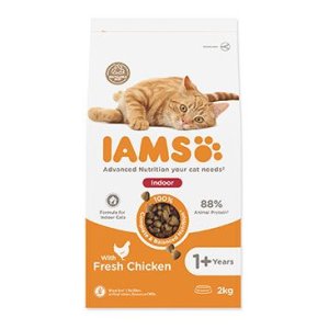 IAMS for Vitality Indoor Cat Food with Fresh Chicken 2kg