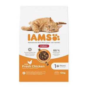 IAMS for Vitality Indoor Cat Food with Fresh Chicken 10kg