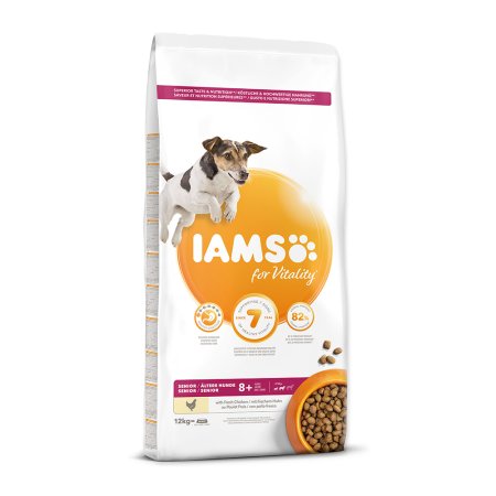 IAMS Dog Senior Small & Medium Chicken 12 kg