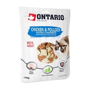 ONTARIO Chicken a Pollock Double Sandwich 50 g