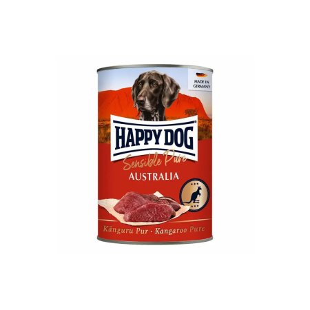 Happy Dog Känguru Pur - klokanie 400 g