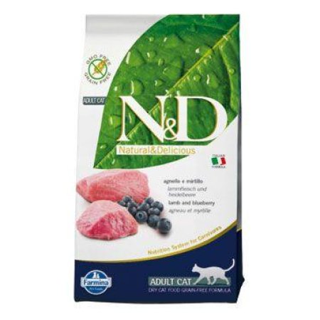N&D PRIME CAT Adult Lamb & Blueberry 5kg