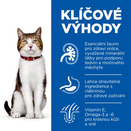 Hill’s Science Plan granule pre staršie mačky s kuracím 10 kg