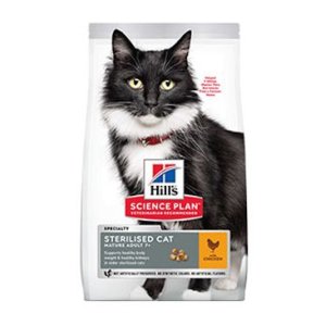 Hill’s Science Plan granule pre kastrované staršie mačky s kuracím 3 kg