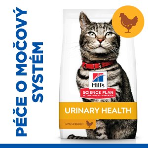 Hill’s Science Plan Urinary Health granuly pre dospelé mačky s kuracím 7 kg
