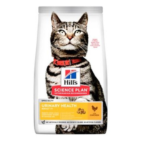 Hill’s Science Plan Urinary Health granuly pre dospelé mačky s kuracím 7 kg