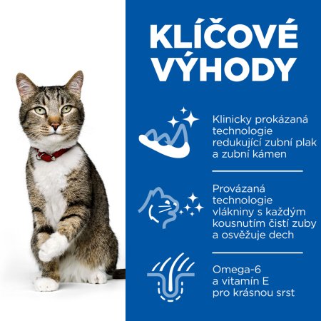 Hill’s Science Plan Oral Health granuly pre dospelé mačky s kuracím 7 kg
