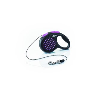 Vodítko Flexi Design XS lanko 3m/8kg ružová