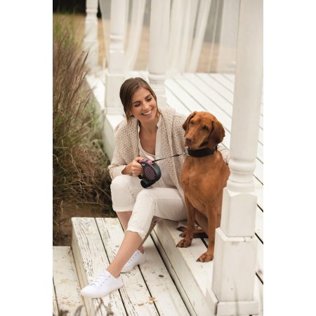 Vodítko Flexi Design XS lanko 3m/8kg ružová