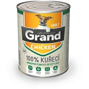 GRAND deluxe 100% Kuracie Adult 820 g