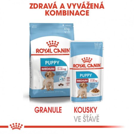Royal Canin Medium Puppy 10 x 140 g