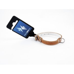 PROFIZOO Obojok STELLA, podšitý filcom (10mm x 26cm) prírodný