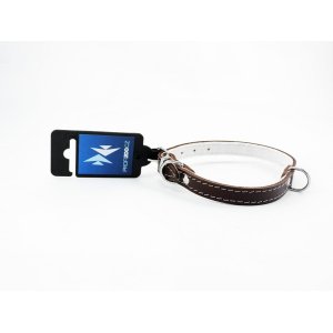 PROFIZOO Obojok STELLA podšitý filcom (14mm x 35cm) hnedá