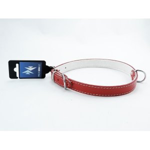 PROFIZOO Obojok STELLA, podšitý filcom (20mm x 55cm) červená