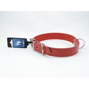 PROFIZOO Obojok STELLA, podšitý filcom (30mm x 65cm) červená