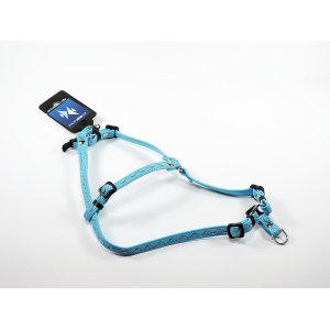 PROFIZOO Kšírky koženka, VLNKY č.1 modrá