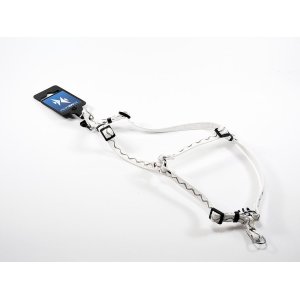 PROFIZOO Kšírky koženka, VLNKY č.1 biela