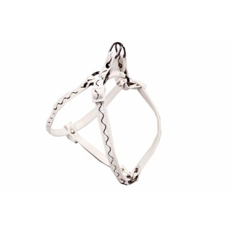 PROFIZOO Kšírky koženka, VLNKY č.1 biela