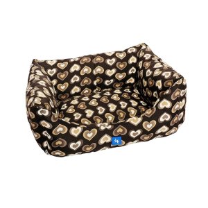 PROFIZOO Pelech Bojar 70 vzor hnedá srdiečka (Spylon)