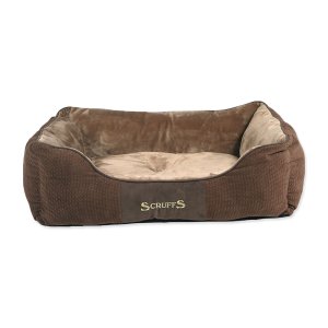 Pelech SCRUFFS Chester Box Bed čokoládový L