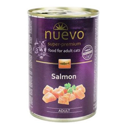 Nuevo mačka adult Losos konz. 400g
